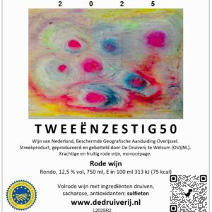 Rood - Tweeënzestig 50 (oogstjaar 2025)